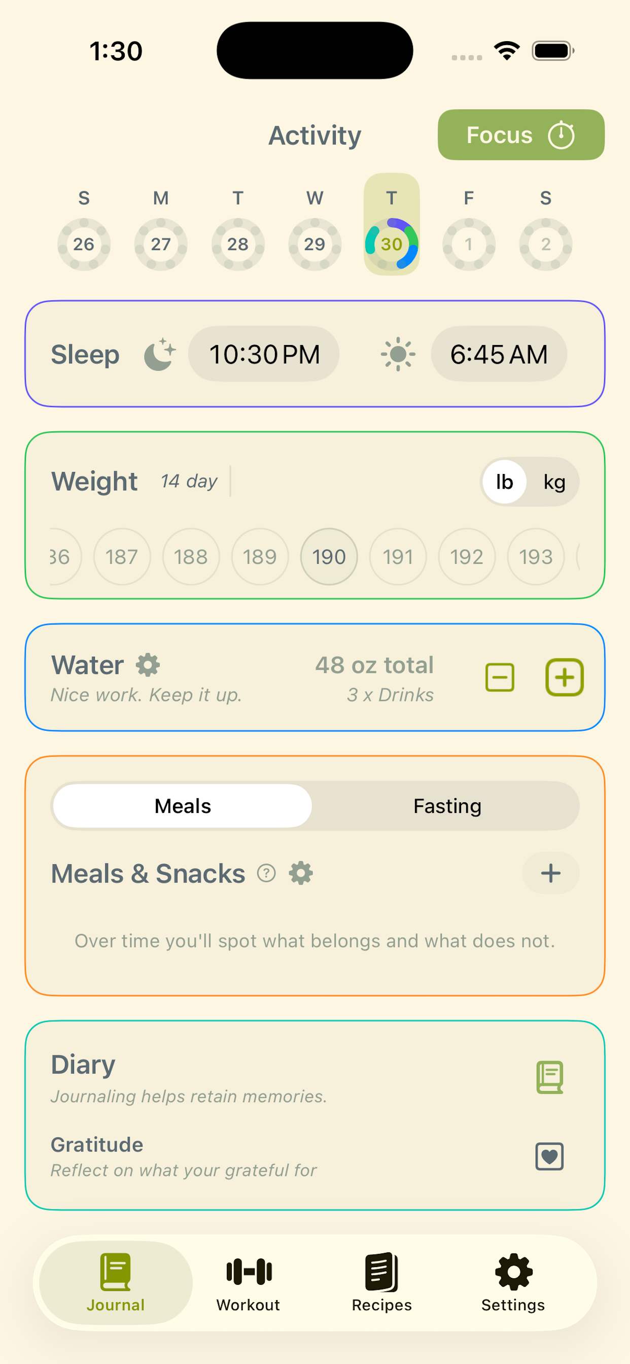 NewLeaf iPhone screenshot 1
